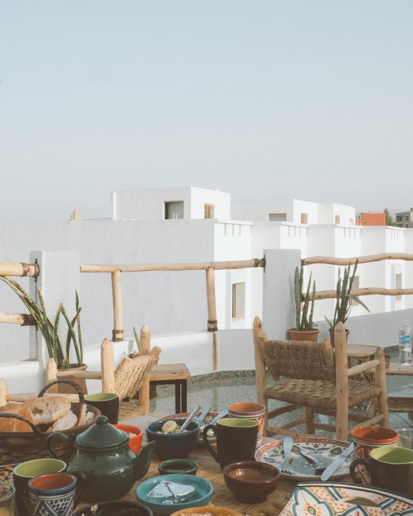 Paddle Out Morocco Hostel Tamraght Ngoại thất bức ảnh