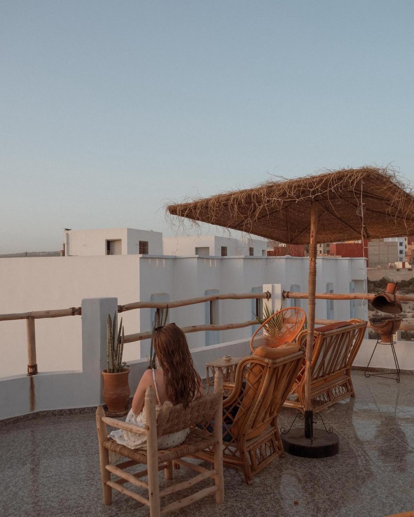 Paddle Out Morocco Hostel Tamraght Ngoại thất bức ảnh