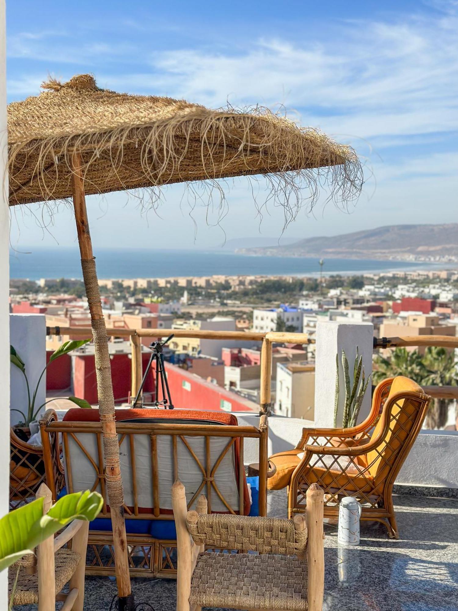 Paddle Out Morocco Hostel Tamraght Ngoại thất bức ảnh